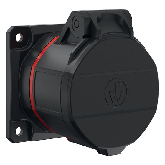 hager Steckdose CEE, Drehstromsteckdose 16A IP54 5-polig 400V 50/60Hz