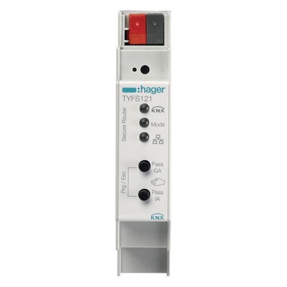 hager KNX/IP Router Secure, Medien-Gateway REG 1 TE