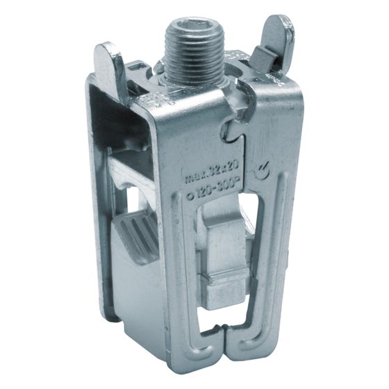 hager Sammelschienenklemme 120-300mm2, für Sammelschienen 20-30x5-10mm, Al/Cu-Leiter