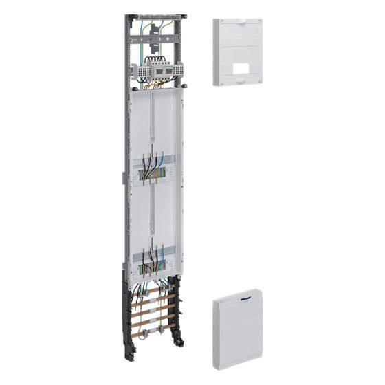 hager Komplettfeld, universZ, 1350mm, 2 ZP, 1-feld, NRW, SH, MV, N-sachsen, EON-Mitte