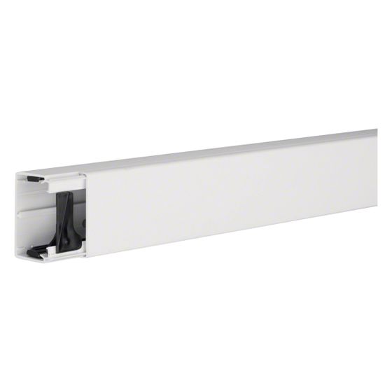 hager LF Leitungsführungskanal / Kabelkanal aus PVC / Kunststoff 40x60mm, verkehrsweiß