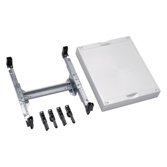 hager Baustein, universN, 300x250mm, für Reihenklemmen bis 240qmm waagerecht