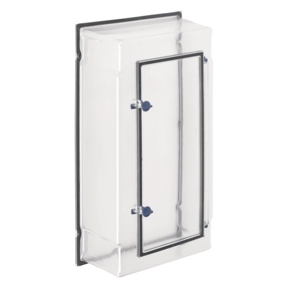 hager Zählerfeldabdeckung, Zubehör, IP54, 450 mm, Klarsicht, mit Tür, für 3.HZ