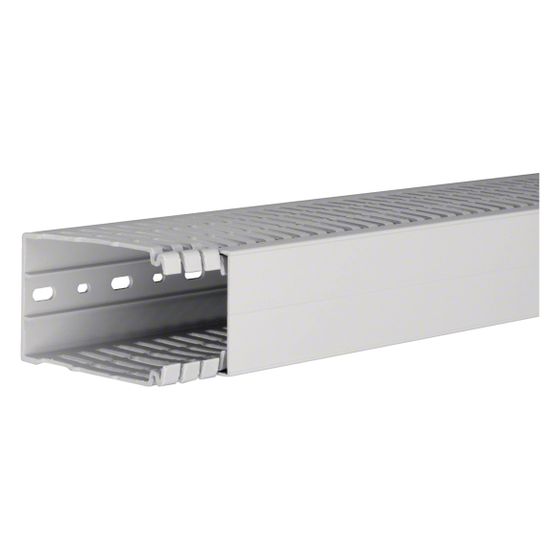 hager Verdrahtungskanal aus PC/ABS halogenfrei HA7 100x60mm lichtgrau
