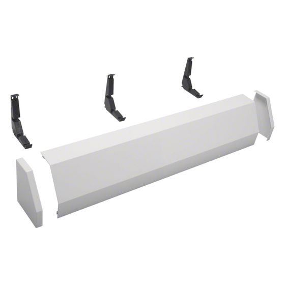 hager Kabelrangierkanal, 4-feldig, Wandmontage, H x B x T195 x 1050 x 155 mm, RAL9010