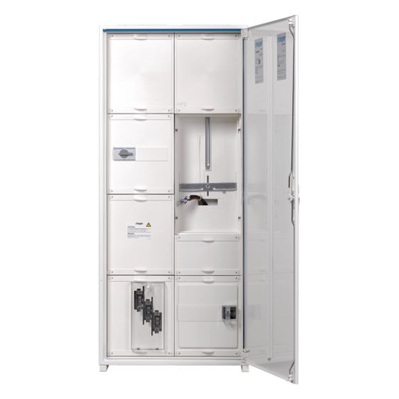 hager Wandler- und Messschr,Univ.N,1250x550x205,1ZF,APZ,NAR NH00 SUT, AAR Lasttr.125A