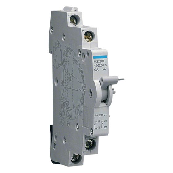 hager Hilfskontakt / Hilfsschalter für MCB RCBO 125A 1 Schließer und 1 Öffner 6A 240V