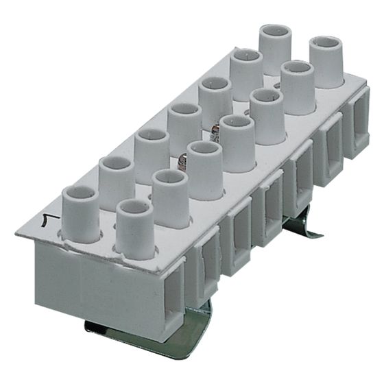 hager Steuerleitungsklemme, univers Z, 7x6 mm2,mit Hutschienenadapter