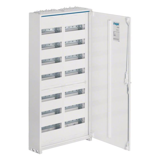 hager Feldverteiler Aufputz, univers, IP44, SKII, 168PLE, 1100x550x161mm, QuickConnect