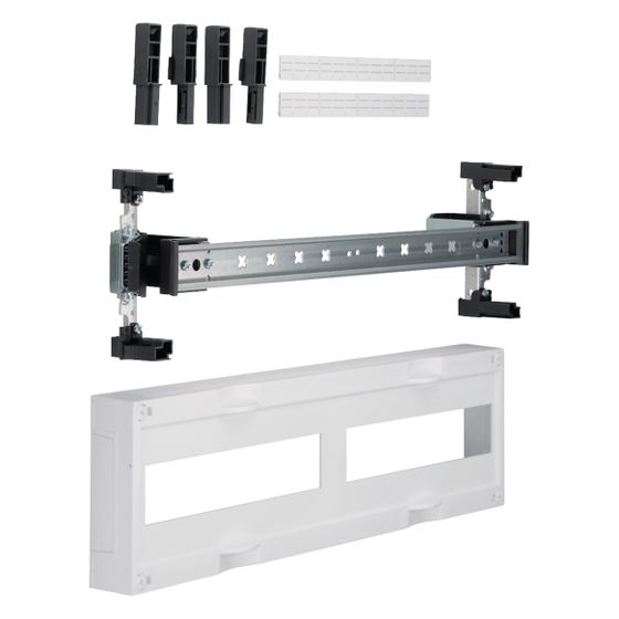 hager Baustein, univers N, 150x500 mm, für Reiheneinbaugeräte waagerecht, 2x12 PLE