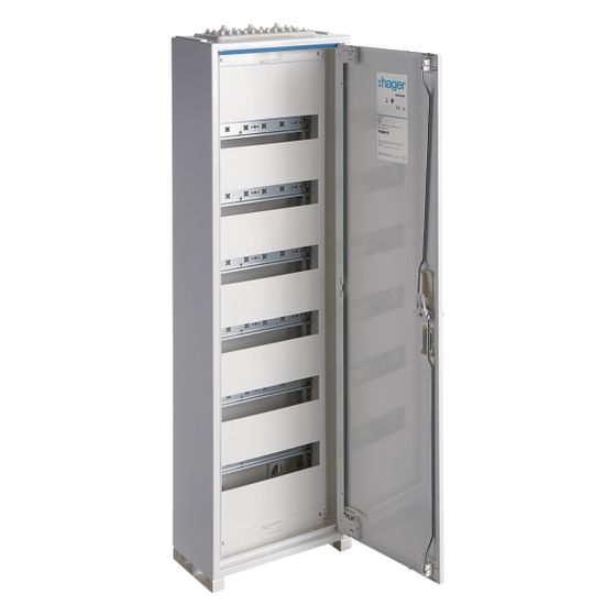 hager Feldverteiler Aufputz, 950x300x161, univers, IP44, SKII, 72PLE, QuickConnect