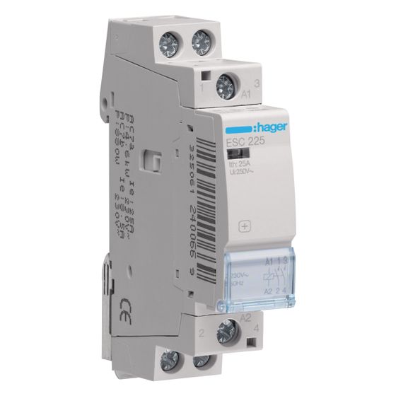 hager InstallationsSchütze 25A 2S 230V