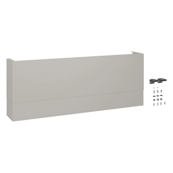 hager Teleskop-Rangierblende,universZ,Höhe 350-680 mm,Tiefe 205 mm,5-feldig,RAL 9010