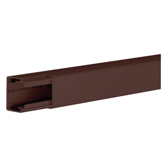 hager Leitungsführungskanal aus PVC LF 30x30 mm braun