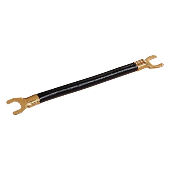 hager Kabelbrücke NYAF 10 mm2, 100mm lang, Gabel, Farbe schwarz