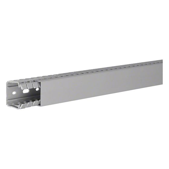 hager Verdrahtungskanal aus PVC BA7 40x40 mm steingrau