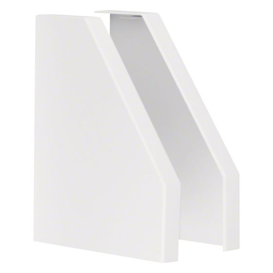 hager Endstück Paar schnittkaschierend zu Rangierkanal RK 230x190 mm reinweiß