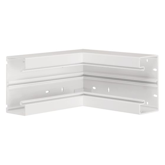 hager Inneneck aus Grundprofil zu BR 68x130 mm Oberteil 80 mm in verkehrsweiß
