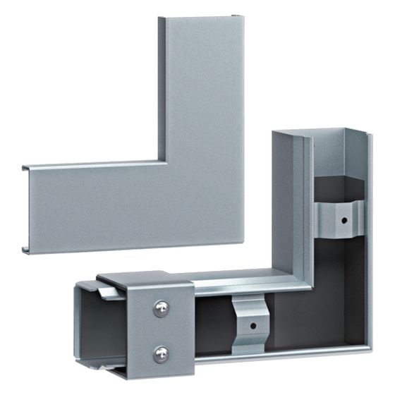 hager Flachwinkel FWK-Plus 60x60 mm verzinkt für Brandschutzkanal