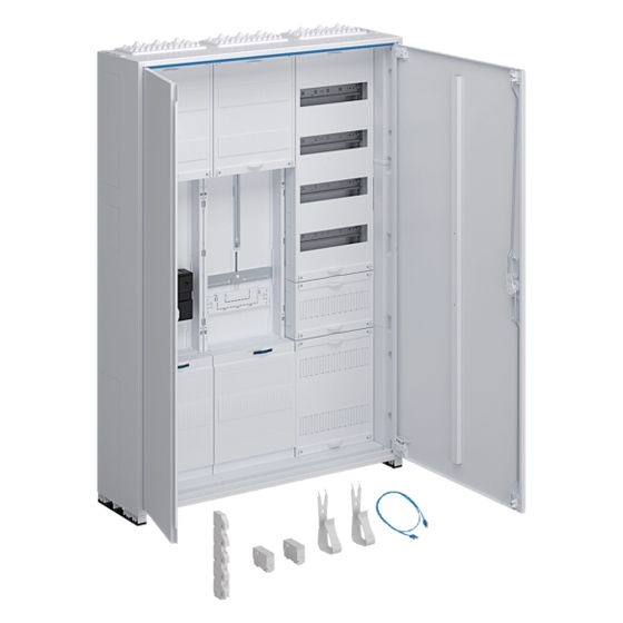 hager Komplettschr., univZ, 1ZP, 3P, 1SG, APZ, VT5, H1100mm, 3-feld, ZSK, ESA, ZY3N1LS