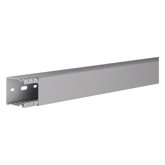 hager Verdrahtungskanal aus PVC BA6 40x40 mm steingrau