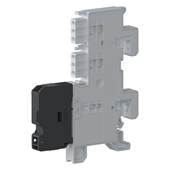 hager Sammelschienenbox, 1.6A, 230V, 25kA, 2-polig, 2 Abgänge für Spg, VPE 1Stück