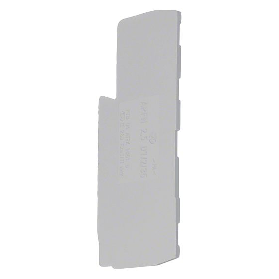hager Endplatte für KYA02LH3, KYA02LP, KYA02KD, Farbe: grau