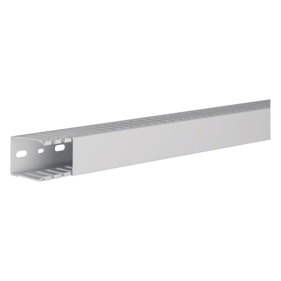 hager Verdrahtungskanal halogenfrei HNG 50x37mm lichtgrau