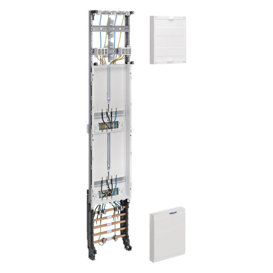 hager Komplettfeld, univers Z, 1350mm, 2 ZP, 1-feld, NRW, SH, MV, N-sachsen, EON-Mitte