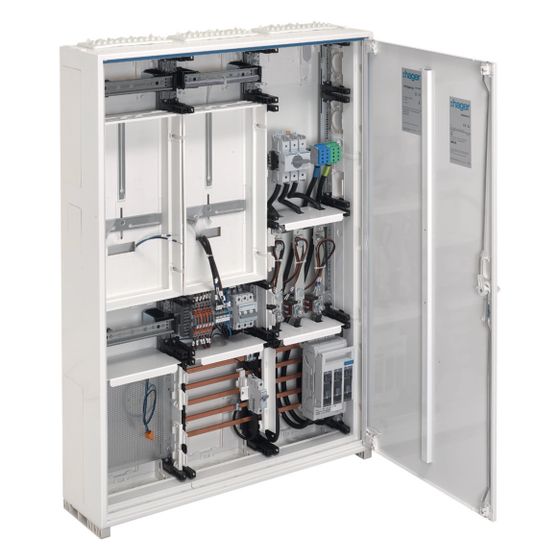 hager Wandler- & Messschr, Univ.N 1100x800x205, 2ZF APZ NAR NH00 SLTS AAR Lasttr.125A