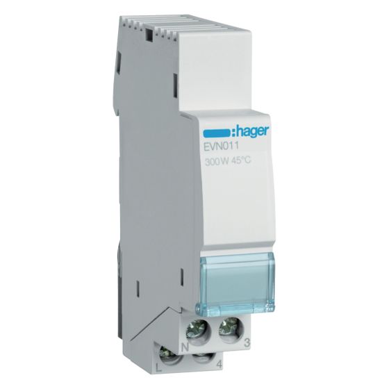 hager Ferndimmer Universal 230V AC 300W LED/ESL, Dimmer für die Hutschiene
