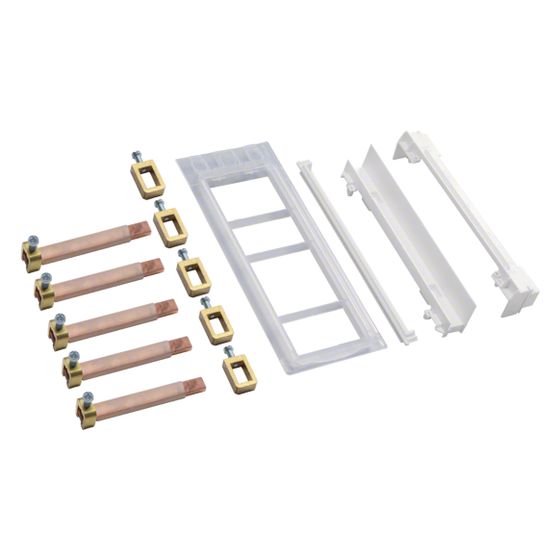 hager Sammelschienenverbinder, univ.Z, Schrank/Schrank, 5-p, 12x10mm, univ.Z - univ.N
