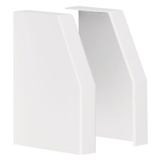 hager Endstück Paar schnittkaschierend zu Rangierkanal RK 150x110 mm reinweiß