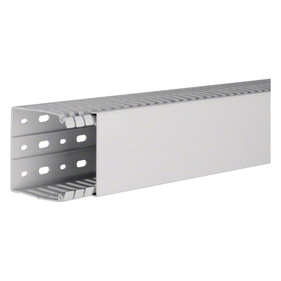 hager Verdrahtungskanal halogenfrei HA7 80x80 mm lichtgrau