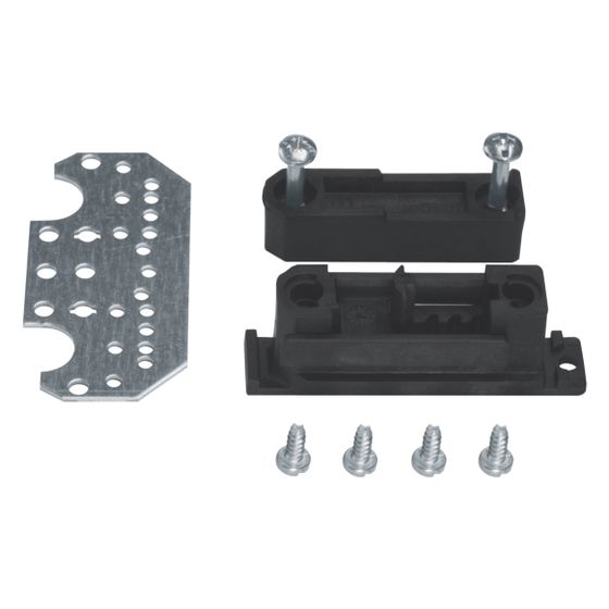 hager Sammelschienenträger 60 mm, univers N, 1polig, Set 2 Stück