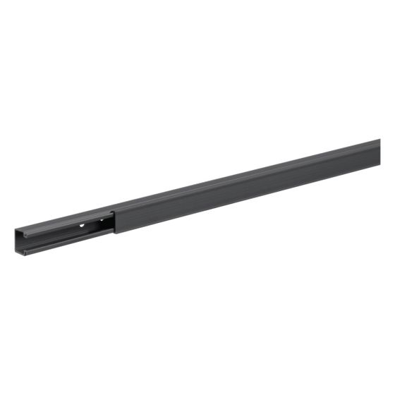 hager Leitungsführungskanal PVC, LF 15x15mm, in Graphitschwarz