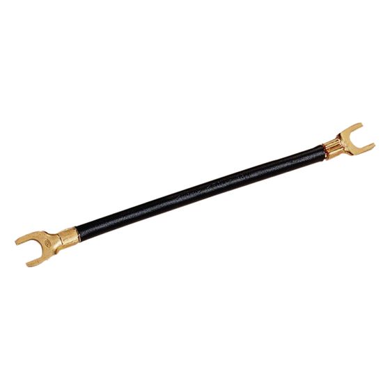 hager Kabelbrücke NYAF 6 mm2, 100mm lang, Gabel, Farbe schwarz