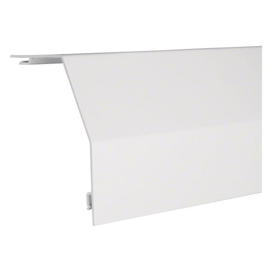hager Rangierkanal-Abdeckprofil aus PVC zu RK 150x110 mm reinweiß