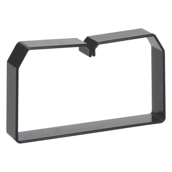 hager Klammer aus PVC zu Verdrahungskanal LKG 75x125mm schwarz