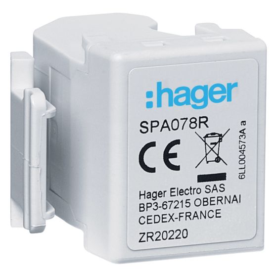 hager Fernmeldekontakt für Kombiableiter SPA70xZ/SPA80xZ