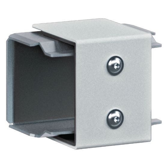 hager Kupplung FWK-Plus 60x60 mm weiß pulverbeschichtet für Brandschutzkanal