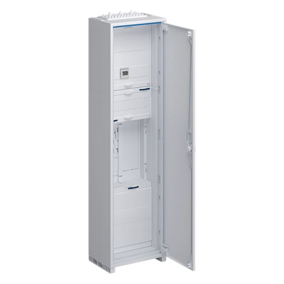 hager Komplettschrank, univers Z, 1 Zählerplatz, BKE-I, H 1100mm, 1-feld.,