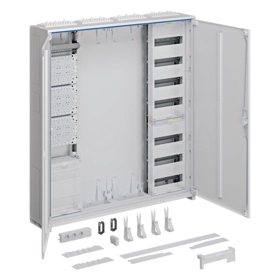 hager Systemschrank Multimedia, univers Z, 1100x1050x205 mm, SKII, IP44, VF-7rh/APZ