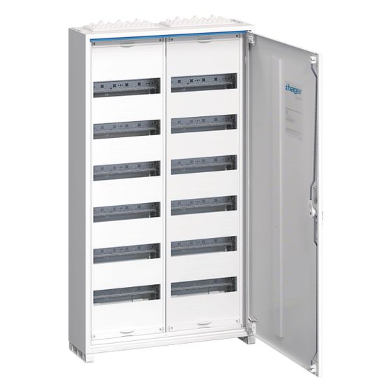 hager Feldverteiler Aufputz, 950x550x161, univers, IP44, SKII, 144PLE, QuickConnect