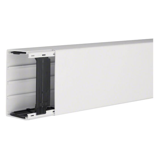 hager LF Leitungsführungskanal/Kabelkanal aus PVC/Kunststoff 60x110mm, verkehrsweiß