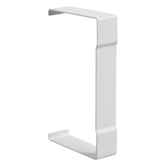 hager Schnittkaschierung zu BR, 68x130mm Stahlblech, für Oberteil 80mm, Verkehrsweiß