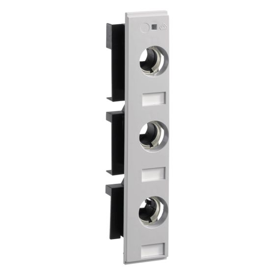 hager Reitersicherungsunterteil / D0-Sicherungssockel D02 E18, 63A, 3-polig, 60mm