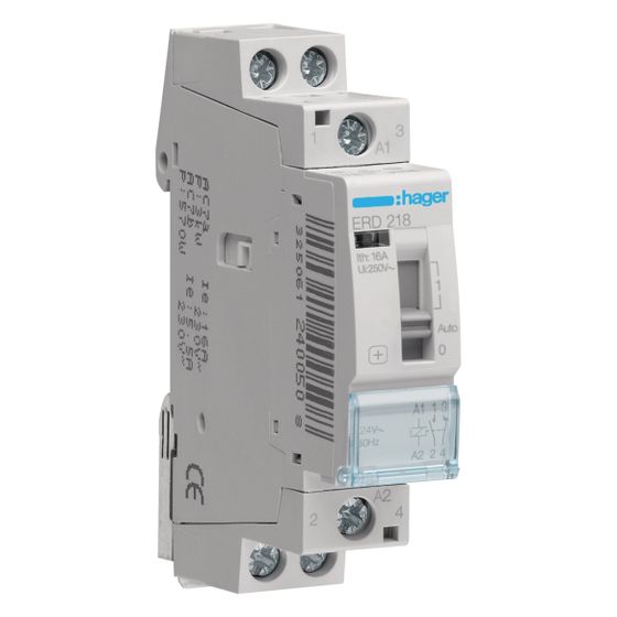 hager Installationsrelais 16A 1S u. 1Ö 24V