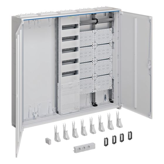 hager Systemschrank, Multimedia, univers Z, SKII, IP44, VF-5rh/APZ, 5-feldig