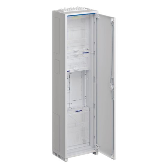 hager Komplettschrank, univers Z, 1 Zählerplatz, BKE-I, H 1100mm, 1-feldig
